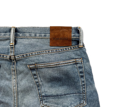 The label of the Tom Ford Straight Leg Jeans.