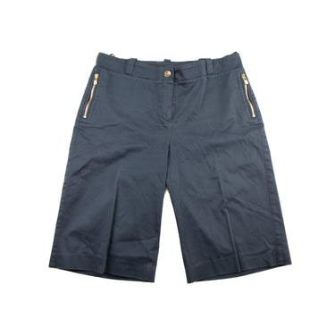 The front of the Loro Piana Navy Shorts.