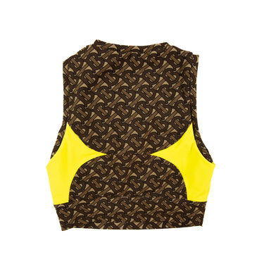 The back of the Burberry All-Over Monogram Vest.