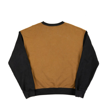 The back view of the Dior x Denim Tears Brown Sweatshirt.