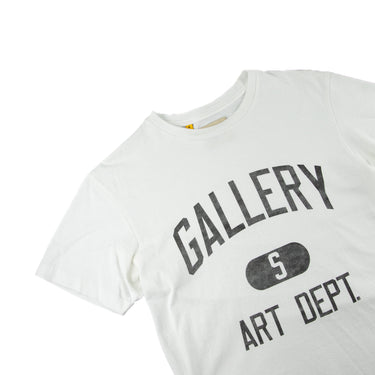 The front of the Gallery Dept. Art Dept. White T shirt.