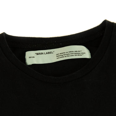 The inside label of the Off-White Impressionism Long Sleeve T Shirt.