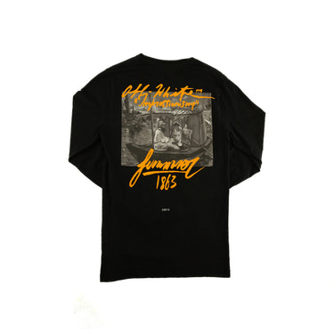 The back of the Off-White Impressionism Long Sleeve T Shirt.
