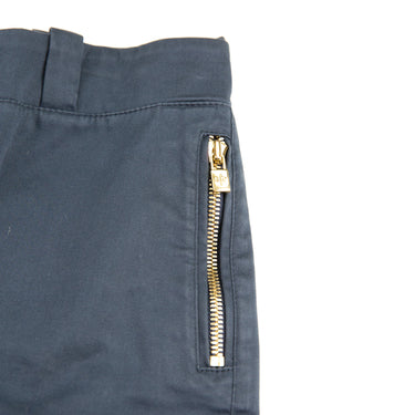 The pocket of the Loro Piana Navy Shorts.