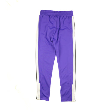 The back of the Palm Angels Purple Sweatpants.