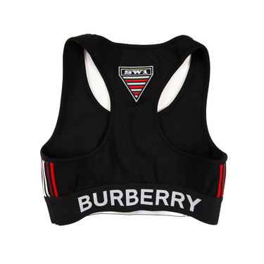 The back of the Burberry Sesia Logo Bra Top.