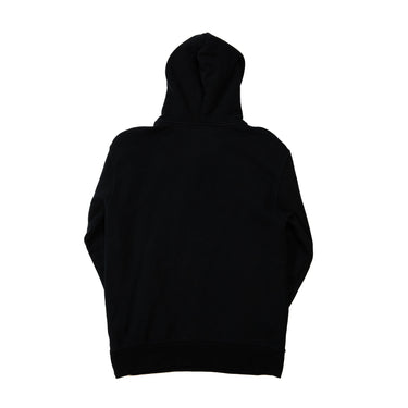 The back of the Palm Angels Spray Logo Black Hoodie.