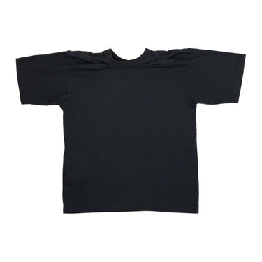 The back of the Balenciaga Pink Logo T-shirt in black.