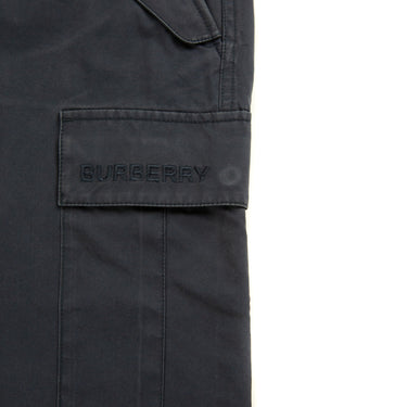 The logo of the Burberry Navy Cargo Pants.