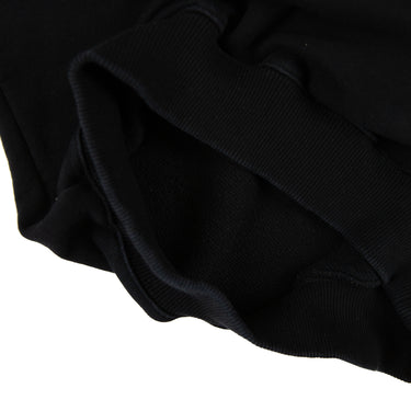 The sleeve of the Off-White Mini Hand Logo Black Sweatshirt .
