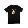The front of the Off-White Caravaggio Boy Black T Shirt.