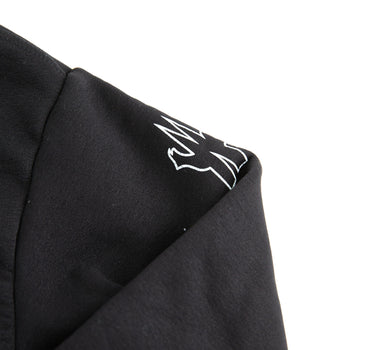 The logo of the Moncler Logo Black Hoodie.