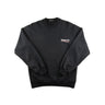 The front of the Balenciaga Campaign Logo Black Sweatshirt.