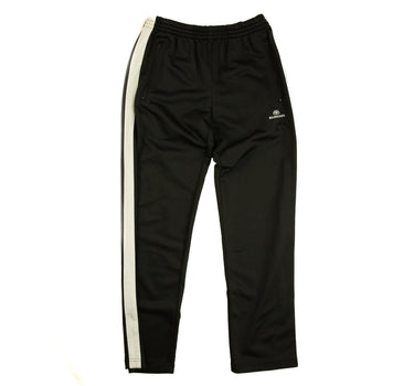 The front of the Balenciaga BB Embroidered Black Sweatpants.