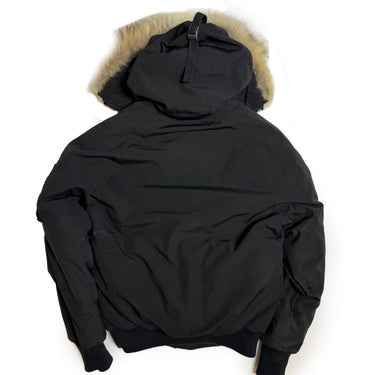 The back of the Canada Goose Chilliwack Womens Black Bomber Heritage.