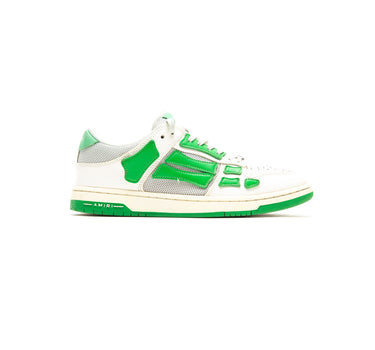 The side of the Amiri Skel Top Green Sneaker Trainers.