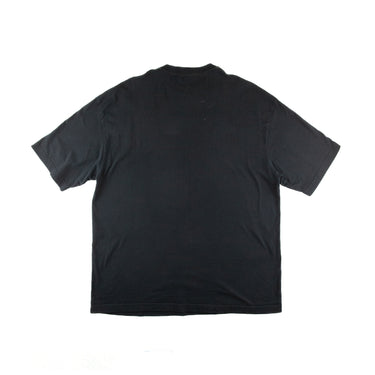 The back of the Balenciaga Yellow BB Logo Black T Shirt.
