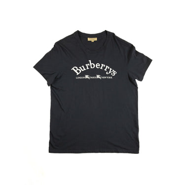 The front of the Burberry Archive Black T-Shirt.