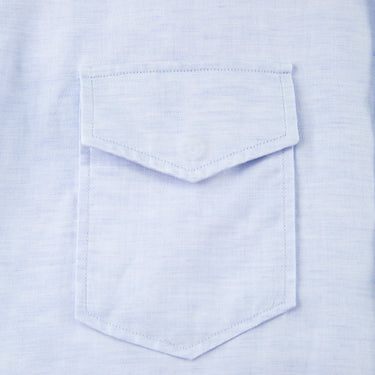 The pocket of the Loro Piana Short Sleeve Shirt.