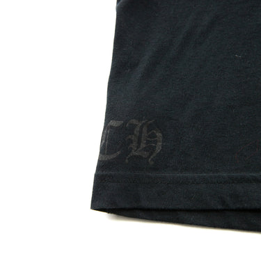The logo of the Chrome Hearts Los Angeles Shoulder Logo Black Long Sleeve.