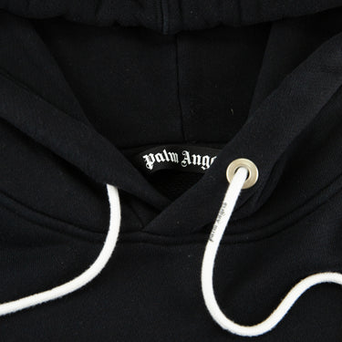 The label of the Palm Angels Kill The Bear Black Hoodie.