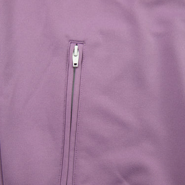 The zip of the Palm Angels Lilac & Ivory Track Jacket.