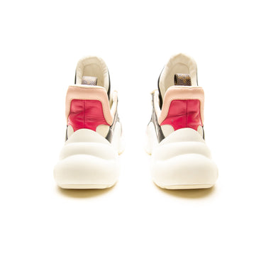 The back of the Louis Vuitton LV Archlight Pink Trainers.
