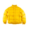 The front of the Moncler Venice Yellow Puffer Jacket.