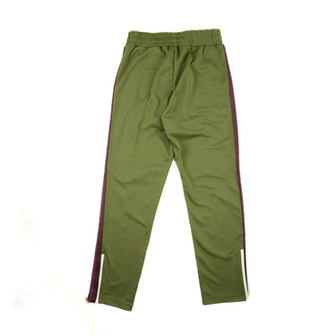 The back of the Palm Angels Military Green and Purple Sweatpants.