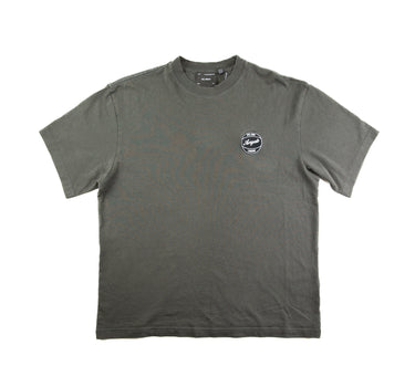 The front of the Axel Arigato Dunk Grey T Shirt.