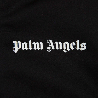 The logo of the Palm Angels Black Track Jacket M.
