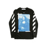 The front of the Off-White Mona Lisa Black Long Sleeve T Shirt.