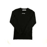 The front of the Off-White Marker Arrows Black Long Sleeve T Shirt.