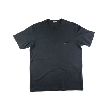 The front of the Comme Des Garçons Homme Black T Shirt.