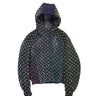 The front of the Louis Vuitton Rainbow Gradient Mesh Bomber Jacket.