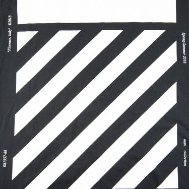 The back of the Off-White Diagonal Temperature Black T Shirt.