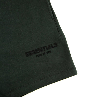The logo of the Fear Of God ESSENTIALS Stretch Limo Sweatshorts Shorts XS.