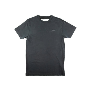 The front of the Off-White 2013 Cutout Arrows Black T-Shirt.