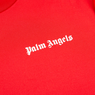 The logo of the Palm Angels Red T Shirt.
