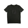 The front of the Fendi FF T Shirt Black.