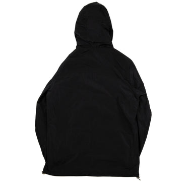 The back of a Prada Multicolour Zip Jacket in black.