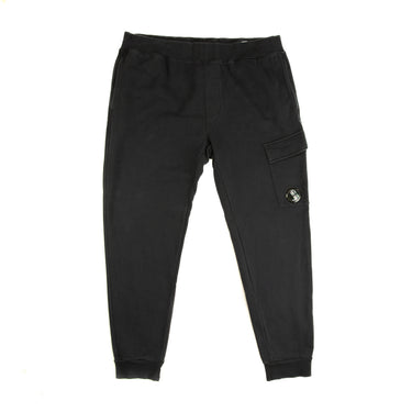The front of the C.P. Company Navy Lens Sweatpants.