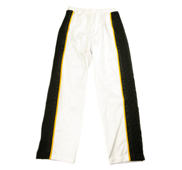 The front of the Fendi  FF Tape Active Mesh Pants.