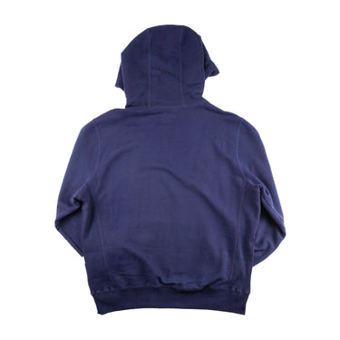 The back of the Aimé Leon Dore Logo Navy Hoodie.