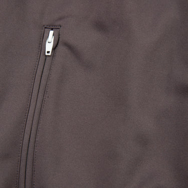 The zip of the Palm Angels Grey & Pink Track Jacket.