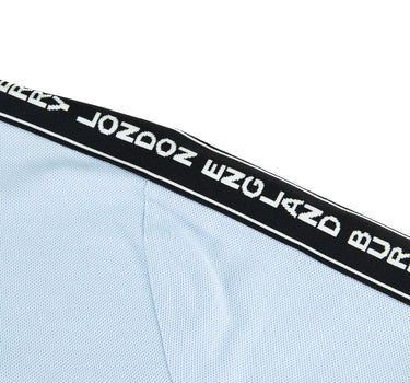 The logo of the Burberry Baby Blue Polo Shirt.