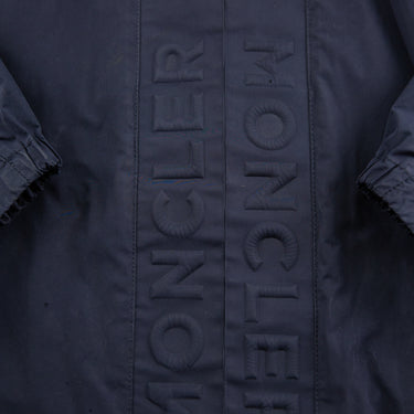 The logo of the Moncler Black Windbreaker.