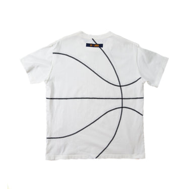 The back of the Louis Vuitton x NBA Embroidered T Shirt.
