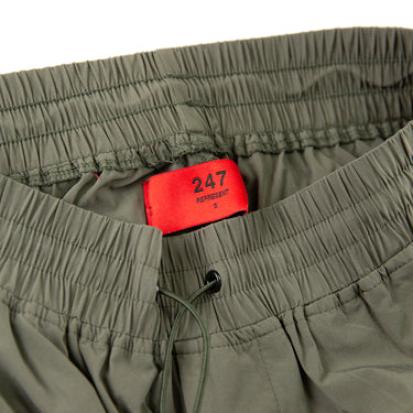 The label of the Represent Green Cargo Trousers.