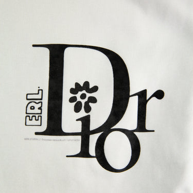 The logo of the Dior x ERL Acetate 47 Shorts.